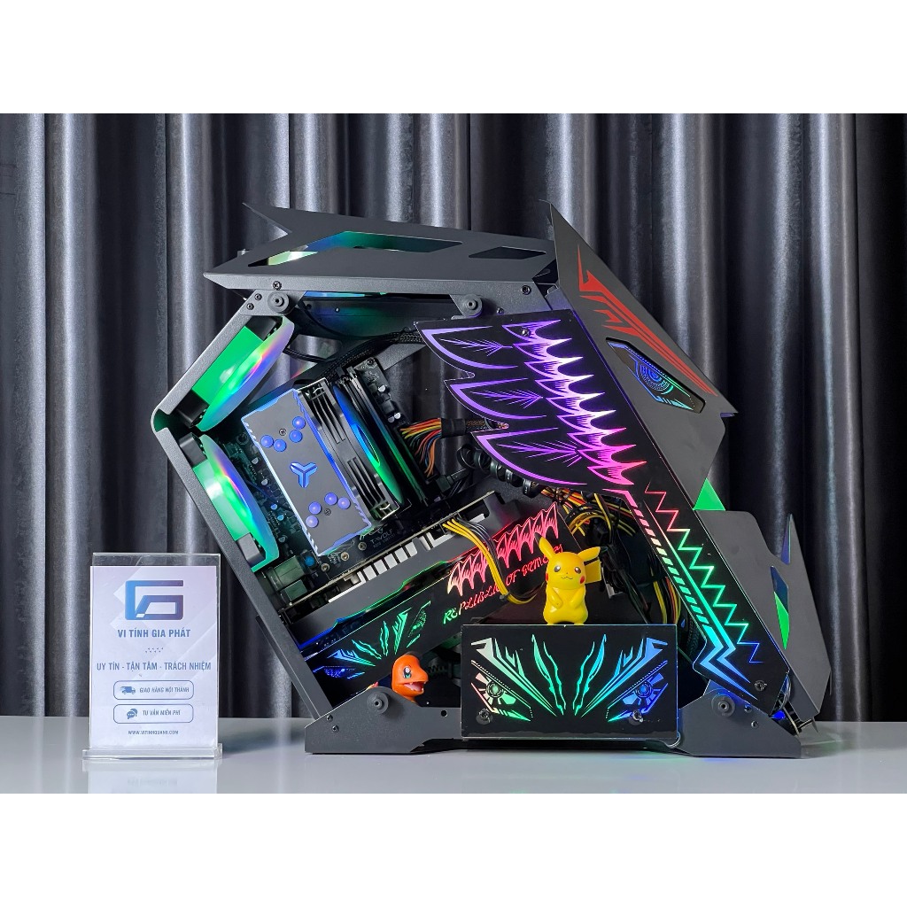 Máy PC Gaming Case ES3 Quái Thú Core i5 9400F VGA 1060 3G Chiến Mọi Game, Làm đồ họa