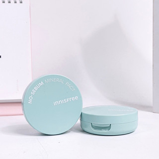 Phấn phủ nén kiềm dầu No Sebum Mineral Pact Innisfree Pore Blur Powder DẠNG NÉN 8.5g
