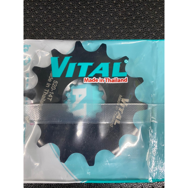 Nhông trước 14T 15T yamaha R3, MT03 ,R25,Ninja 400 VITAL MADE IN THAILAND