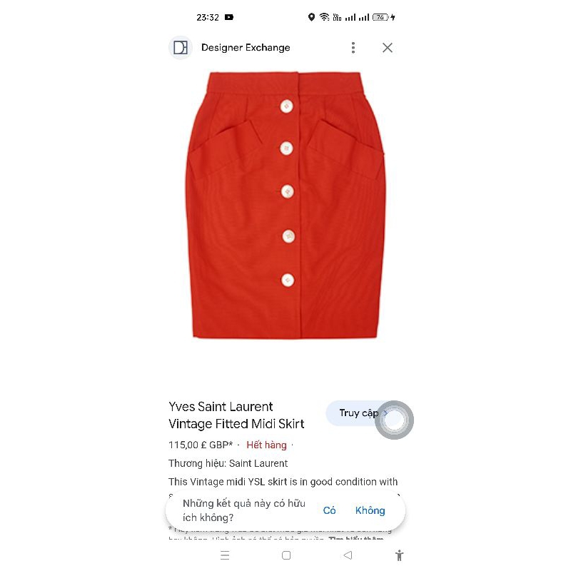 Chân váy hàng new tồn kho