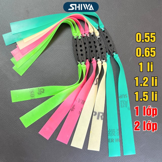 Dây Thun Cao Su Cao Cấp, COMBO 5-10 Thun Cao Su Usopp/Super Hunter/Precise Full 1-2 Lớp 0.55-1.5mm Giá Rẻ SHIWA