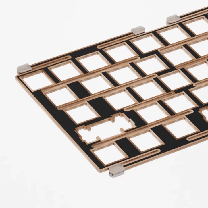 Kit bàn phím / Mạch xuôi / Hotswap / Gasket / CNC 6063 / Led RGB