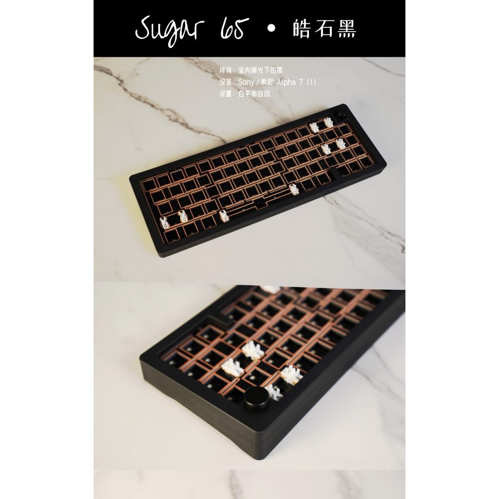 Kit bàn phím / Mạch xuôi / Hotswap / Gasket / CNC 6063 / Led RGB