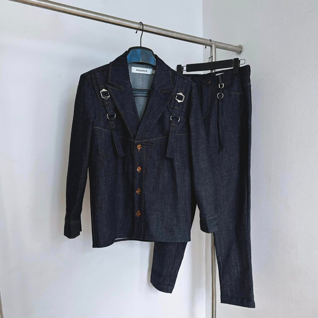 Nguyên Set Denim Thanh Lịch Magnus Dành Cho Nam