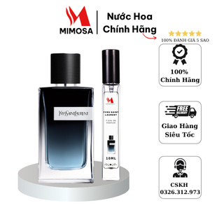 Nước hoa nam ysl y edp hương thơm tươi mát sang trọng chiết 10ml - rosee_perfume
