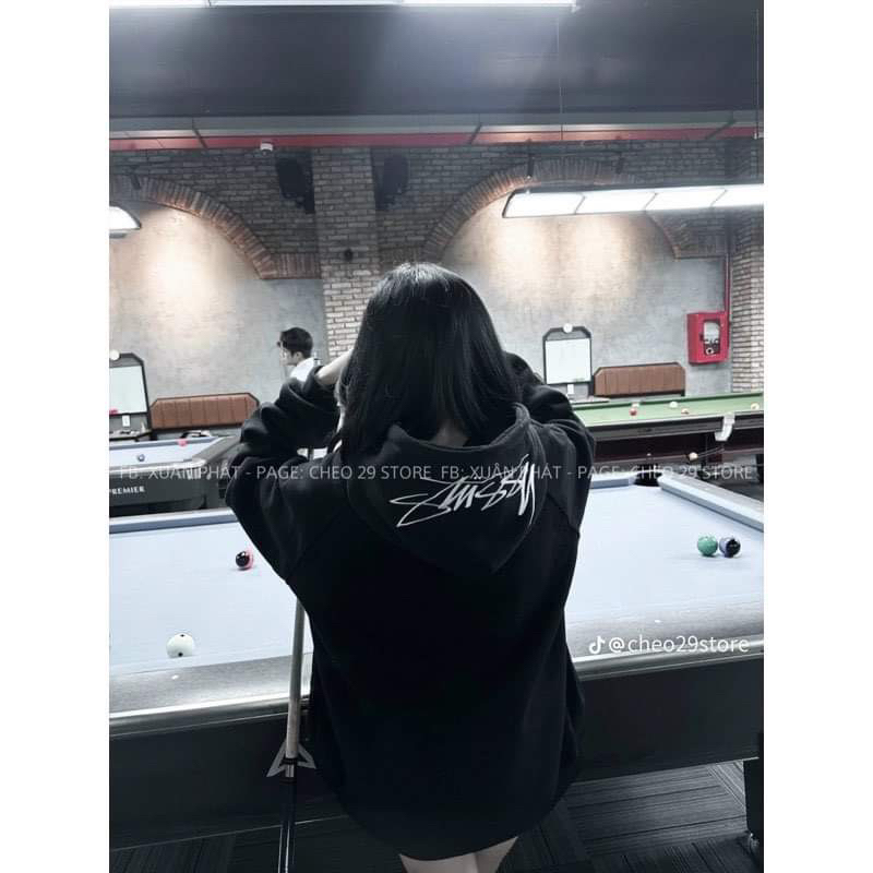 Áo hoodie Ansy in mũ H2A977