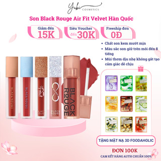 Son BLACK ROUGE Air Fit Velvet - Son kem lì BLACK ROUGE Hàn Quốc chính hãng - YUBI SHOP