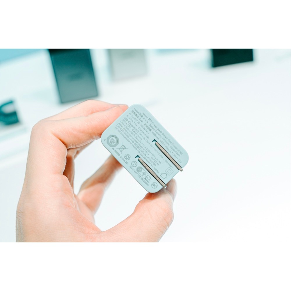 Sạc dự phòng kiêm củ sạc 2 in 1 Anker A1634 PD 30W 5000mAh,Cho Laptop 15 Pro Max 14 Pro 13 12 11 XS 8P,Bảo Hành 12T