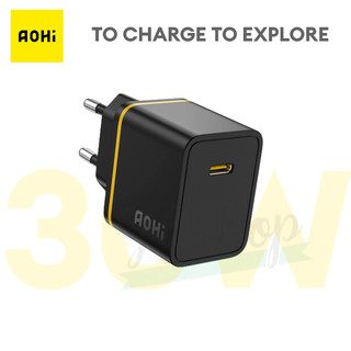 Cốc sạc nhanh aohi 30w sạc nhanh type c pd3.0 pps3.0 sạc cho điện thoại cho 14 15 pro max sạc điện thoại