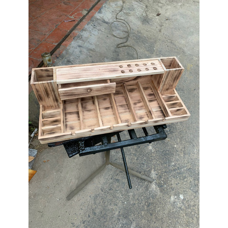 Khay đựng tông đơ cao cấp [có ngăn kéo]