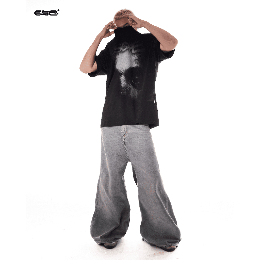 ÁO THUN- SSAS'23 FACE OVERSIZE TEE