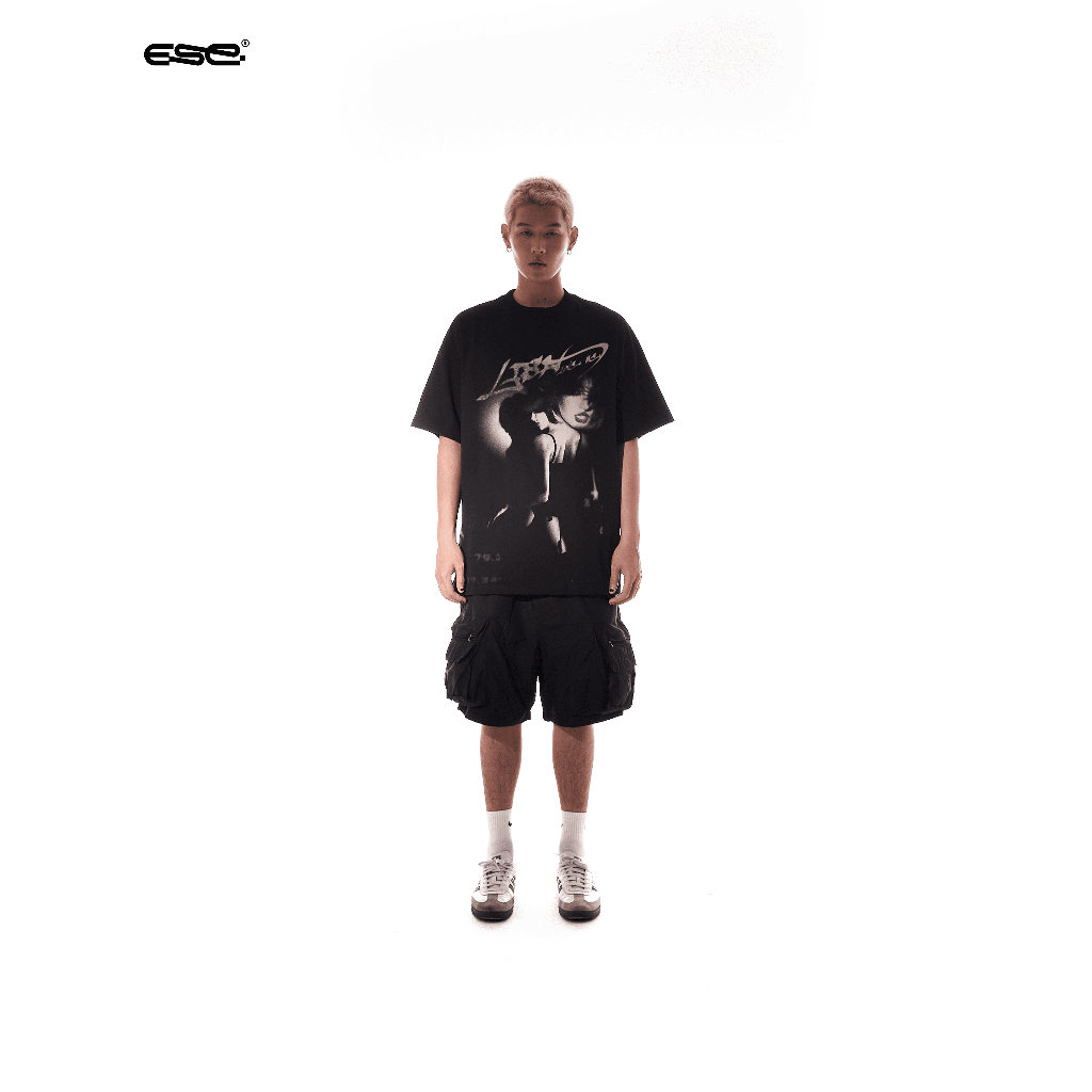 ÁO THUN - SSAS'23 LILI OVERSIZE TEE_BLACK