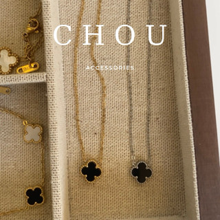 Dây Chuyền Titan, Vòng Cổ Titan Cỏ 4 Lá | CHOU ACCESSORIES |