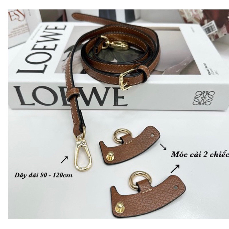 Dây Da thay thế túi Longchamp