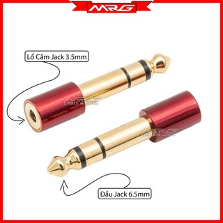 Đầu chuyển đổi 3.5mm sang 6.5mm, giá 1 chiếc jc