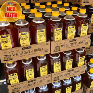 [HOẢ TỐC]Mật Ong Tinh Khiết Nguyên Chất Kirkland Wildflower Honey 2.27kg 🍯 Mật ong hữu cơ nguyên chất của Mỹ