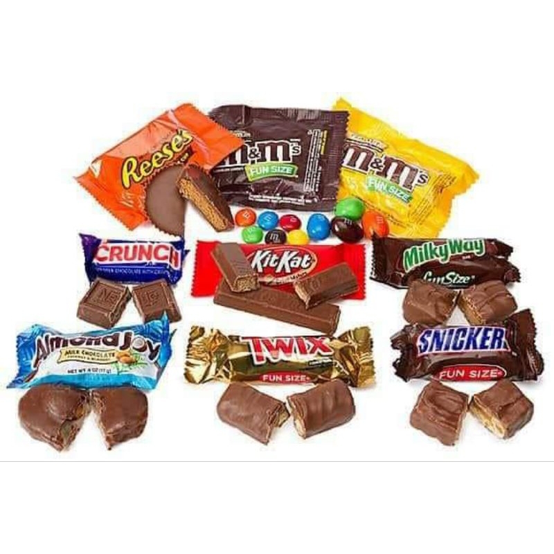 Tách lẻ kẹo All chocolate mix đủ vị 300 g