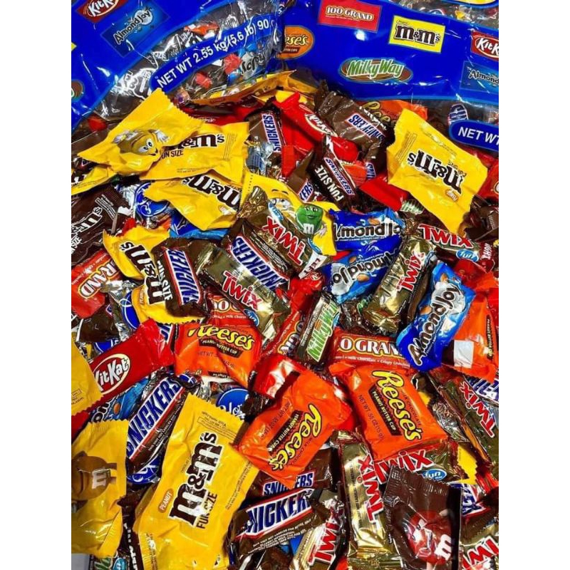 Tách lẻ kẹo All chocolate mix đủ vị 300 g