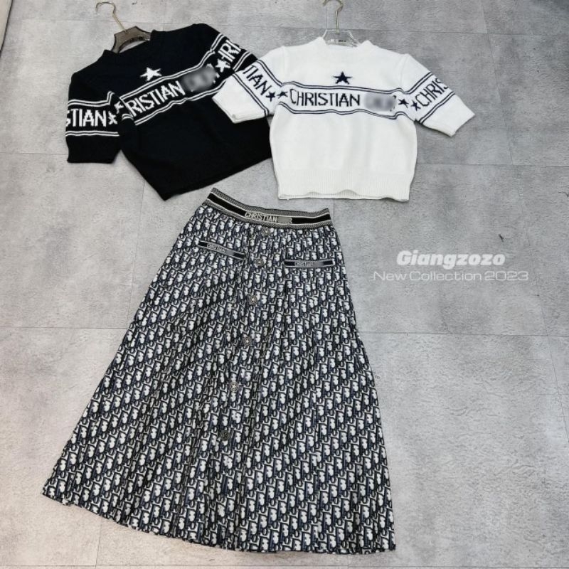 Chân váy dài cạp chun QC