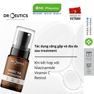 Tinh Chất DrCeutics HA Basic Hydration Drceutics Cho Da Dầu Mụn 30ml