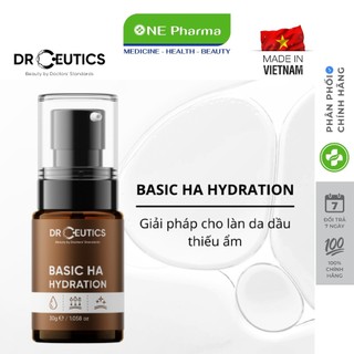 Tinh Chất DrCeutics HA Basic Hydration Drceutics Cho Da Dầu Mụn 30ml