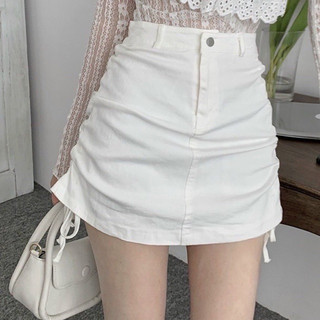 ( chuyên sỉ) Chân váy nữ dáng chữ A RÚT DÂY HAI BÊN KAKI  nhiều màu 🍬🍬🍬