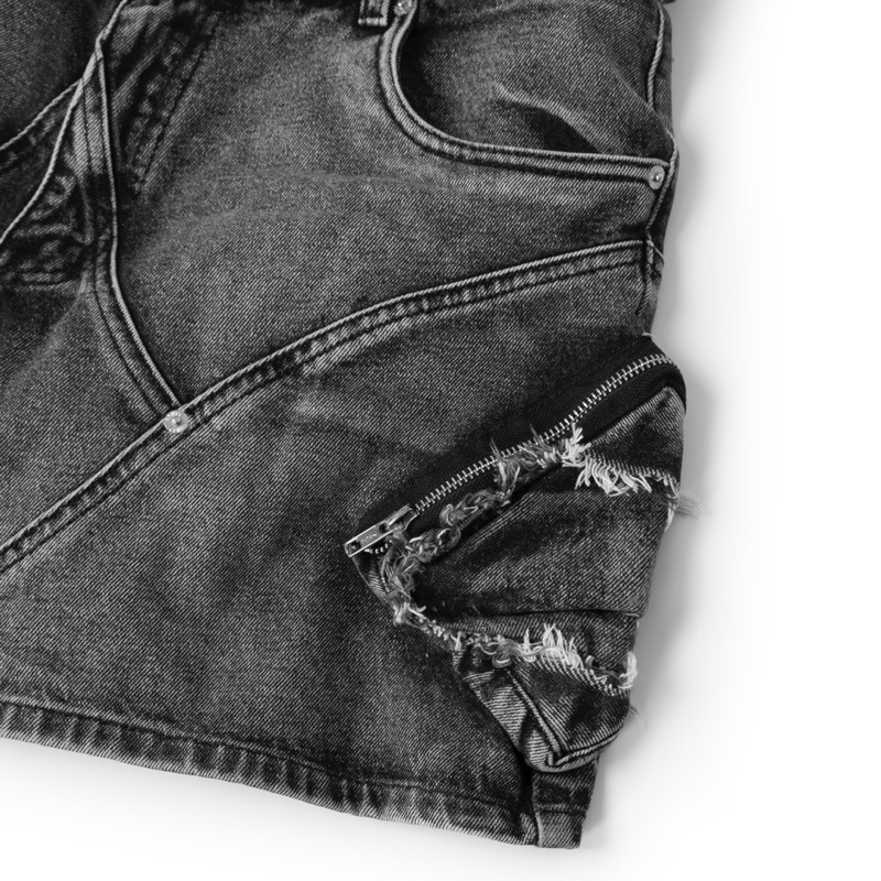 Quần BLISH Shorts Jean  - Đen