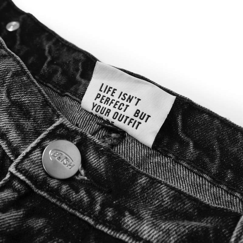 Quần BLISH Shorts Jean  - Đen
