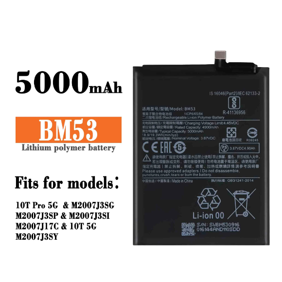 Pin Zin Xiaomi redmi note 5 Pro, note 7 pro, Note 8 Pro, Note 9S, Poco X3 Pro, K20 Pro, K30, K40 Pro