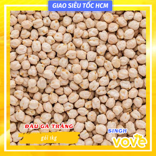Đậu gà trắng Ân Độ SINGH White Chick peas/ Kabuli chana/garbanzo beans/bengal gram 1kg