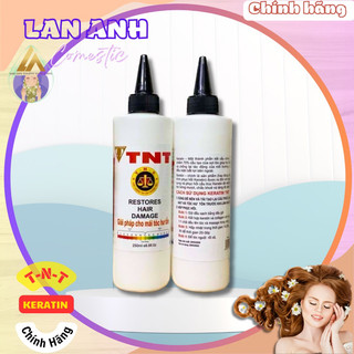 Hấp phục hồi Keratin TNT 250ml  Keratin thủy phân TNT Phục hồi tóc nát tóc cháy tóc nhũn Keratin cho uốn ép
