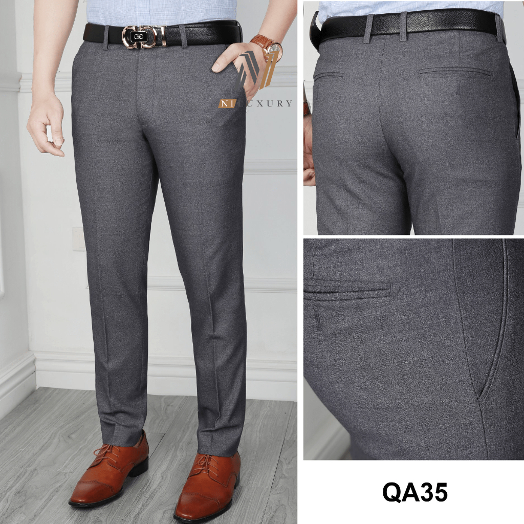 Quần Âu, Quần Tây Nam Công Sở Vải Chéo Cao Cấp Chính hãng