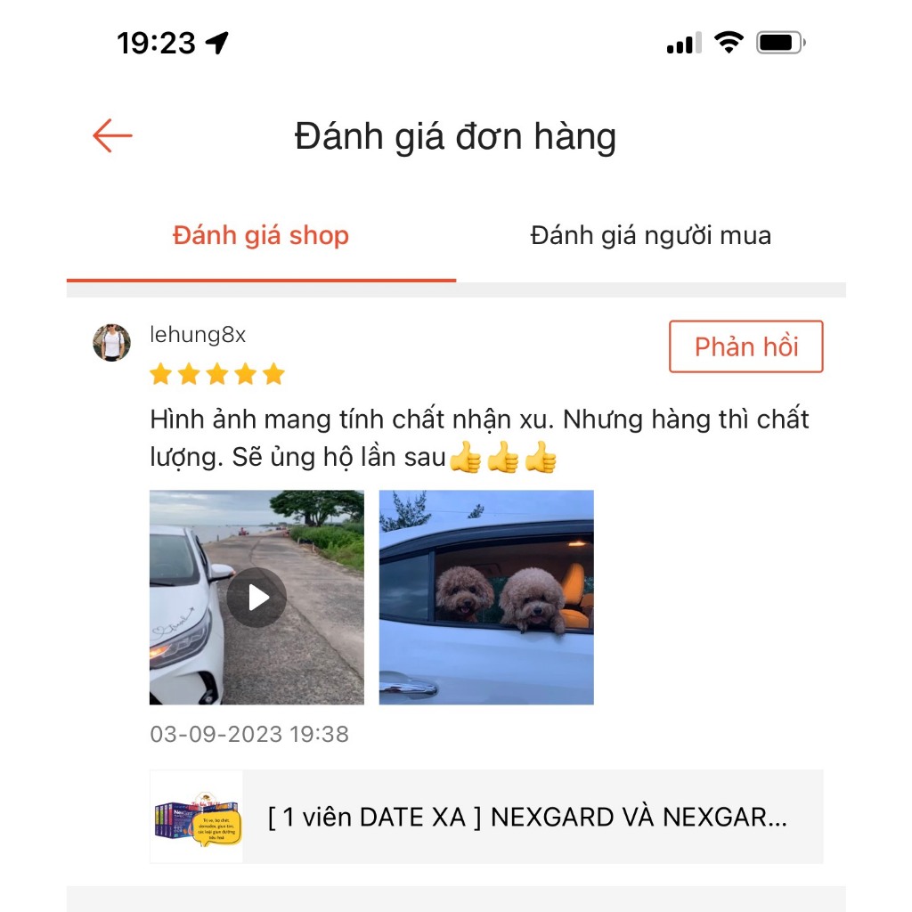 Vien nhai nexgar spectra ve rận, ghẻ xà ma^u, xo giunn cho chó
