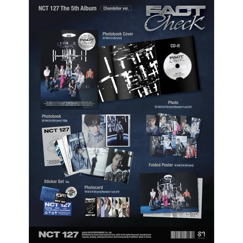 Bộ ảnh Fact Check - nhóm NCT 127