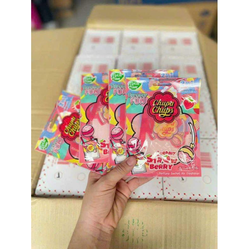 Túi thơm chuppa chups nho và dâu siêu thơm