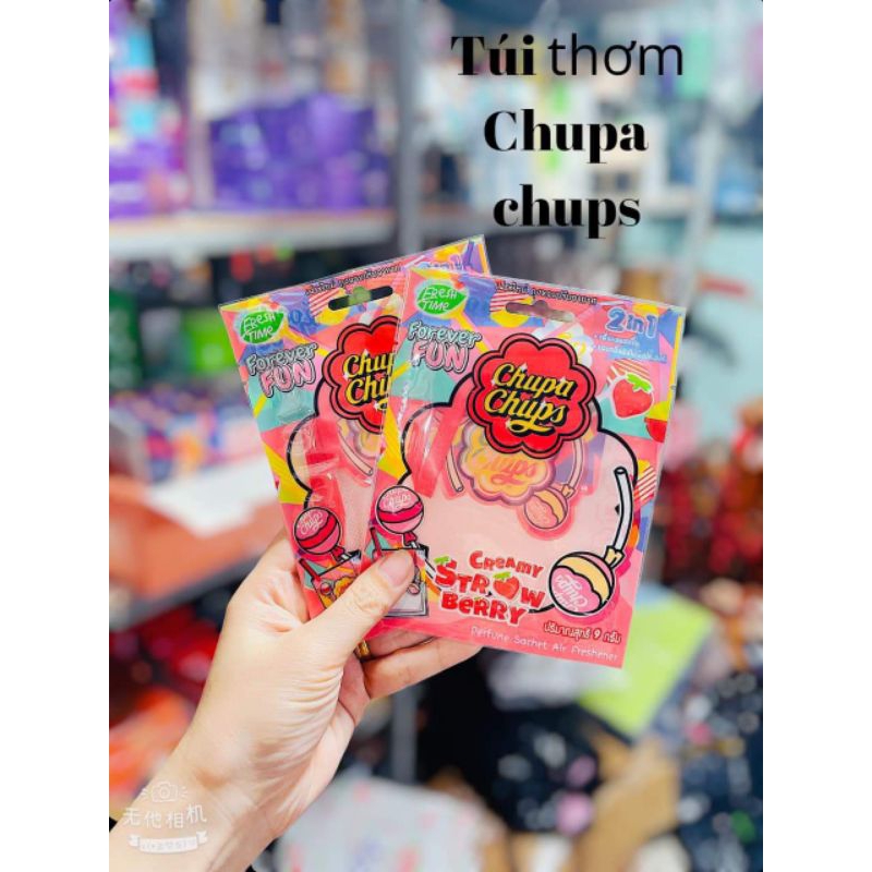 Túi thơm chuppa chups nho và dâu siêu thơm