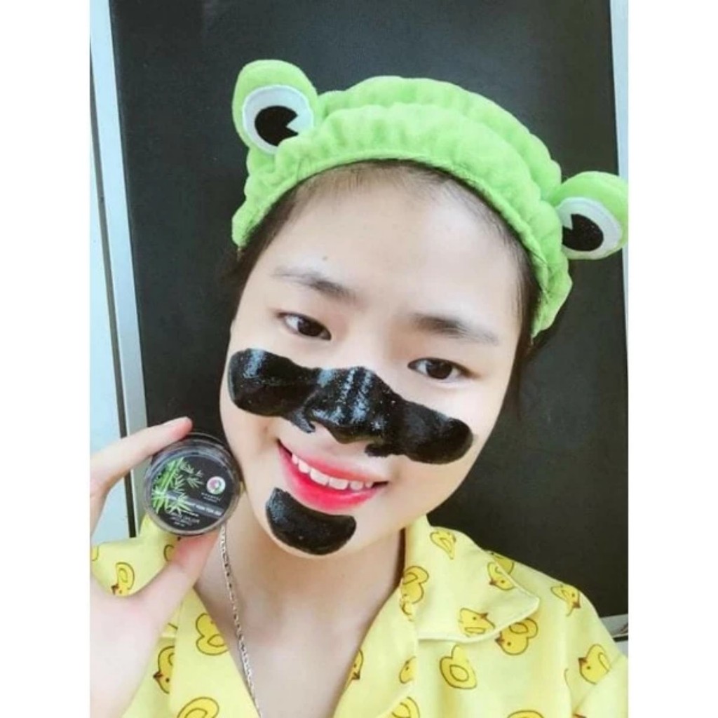 GEL LỘT LỤN THAN TRE PHÁP  Hút sạch mụn và bụi bẩn 30g