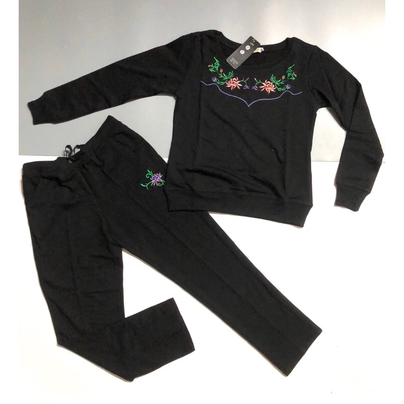 Đồ bộ thun cotton dài tay cho chị em trung niên nhiều màu xinh thun cotton dày dặn thích hợp mùa thu đông giữ ấm cơ thể