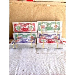 [1 cây 10 xấp] Giấy Tiền Đô Màu Hàng Đẹp