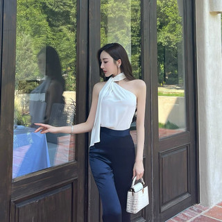 ✅🌼🥉ÁO YẾM LỆCH VAI LỤA SANG VÀ ĐẸP✅🌼