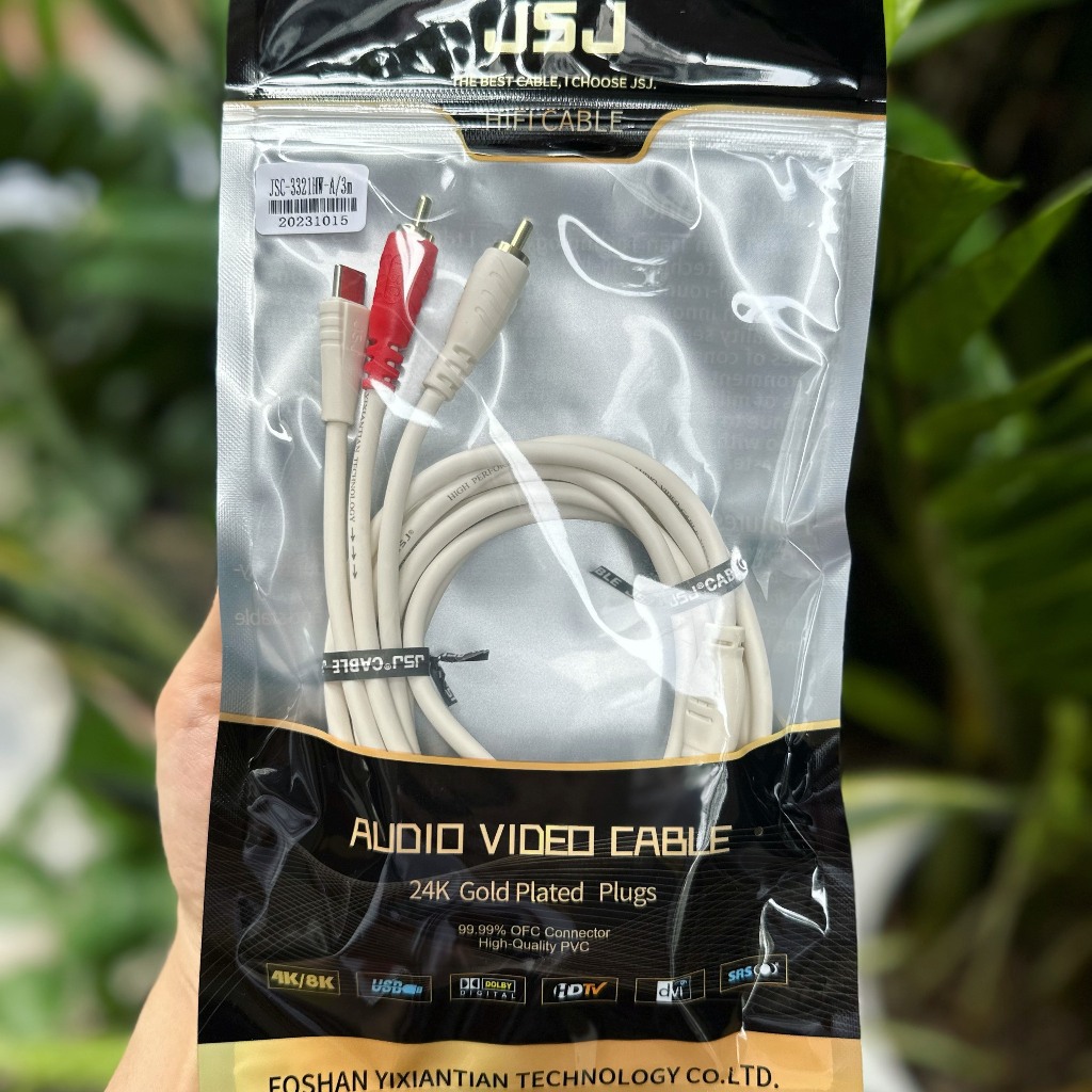 Dây Chuyển Âm Thanh Đầu TYPE-C Ra Loa  Chính Hãng JSJ