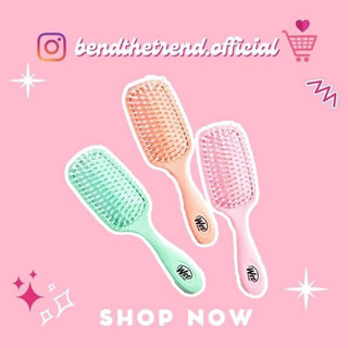 Gom lược tinh dầu wetbrush màu ngẫu nhiên