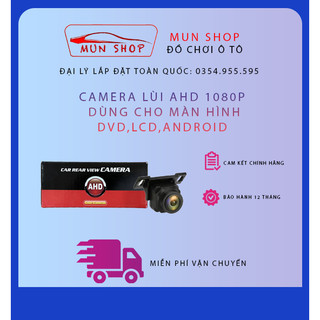 Camera lùi ahd 1080 dùng cho màn hình android, dvd, lcd góc quay 170 độ