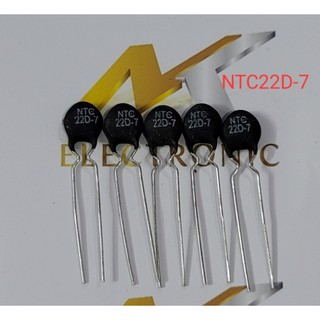 Điện trở nguồn ntc ntc22d-7 22d-7 nhiệt độ âm điện trở nhiệt 22 ohm đường kính 7mm