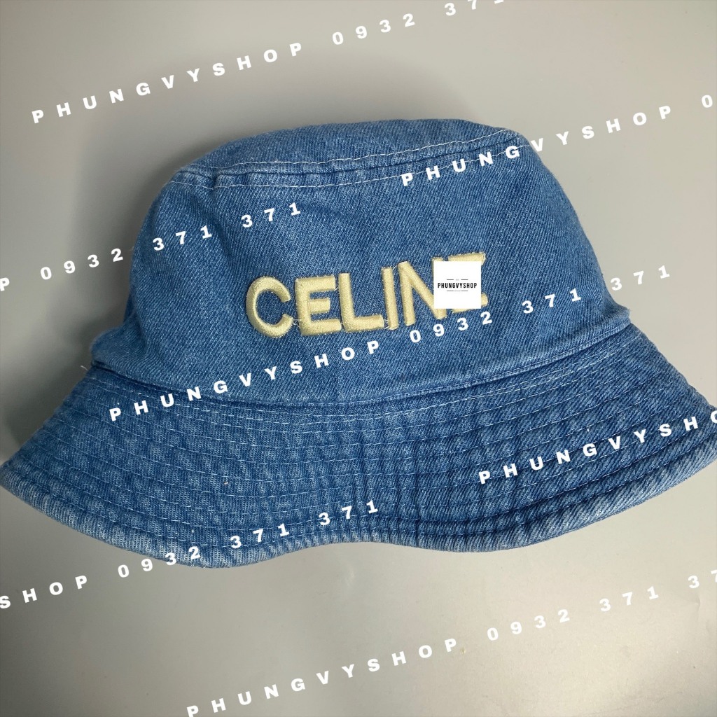Mũ denim bucket tai bèo vành thoáng mát basic unisex nam nữ phong cách hàn quốc Phungvyshop - nón BO Jean CÈ
