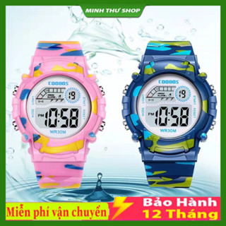 Đồng hồ bé trai, đồng hồ bé gái đa chức năng chính hiệu Coobos, chống trầy xước, chống nước tốt, bảo hành 2 năm