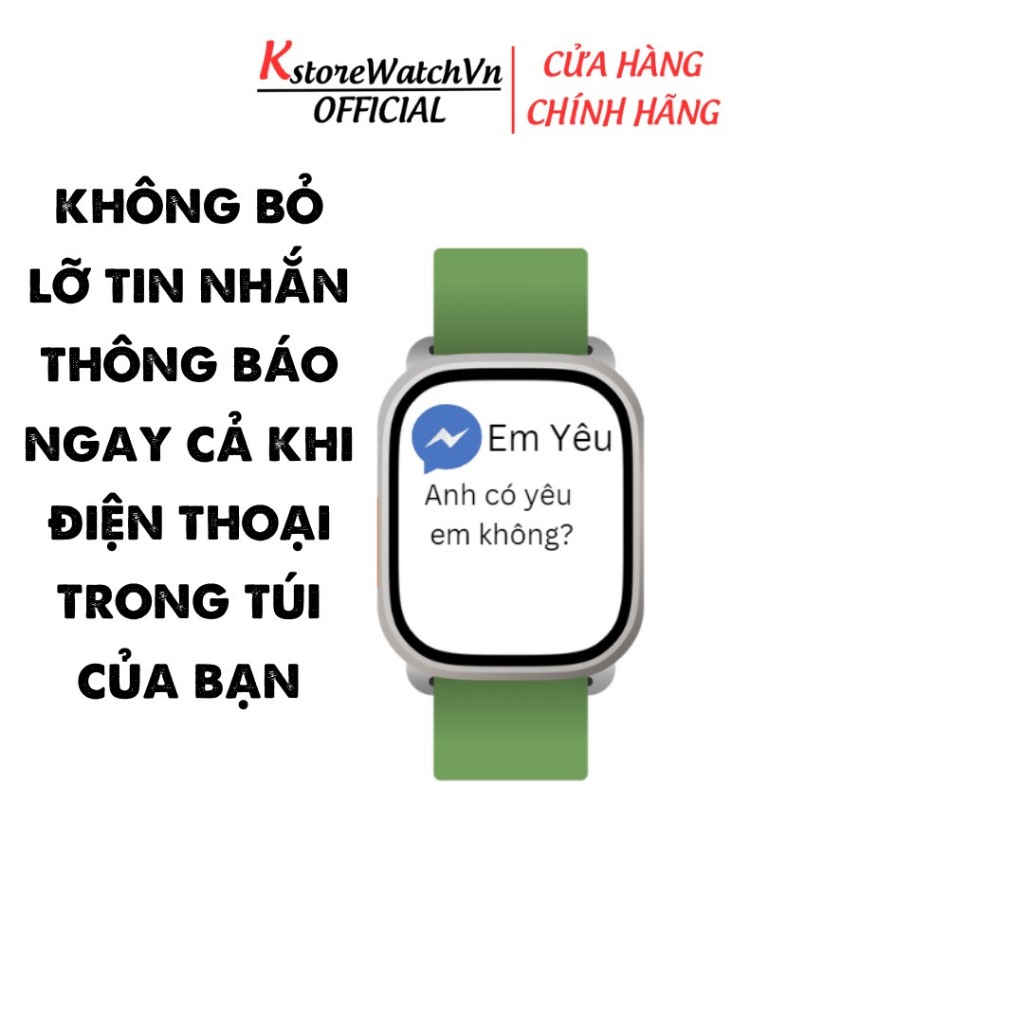 Đồng Hồ Thông Minh HK8 PRO MAX GEN 3 - HK9 Ultra 2 Chat GPT 2.0 Màn Hình Amoled 160Hz Siêu Tràn 2.12 Inch KstoreWatchVn