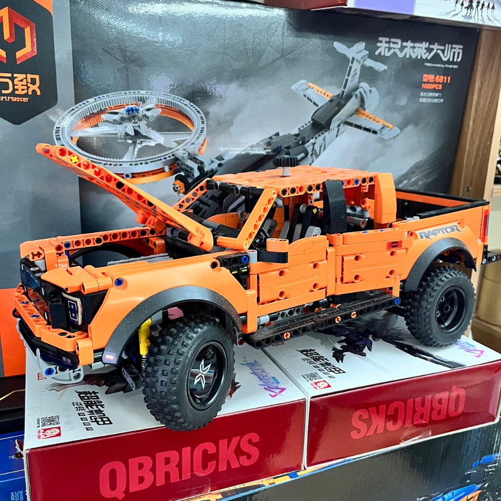 Mô Hình Lắp Ráp Technic, Bán Tải Raptor , 1580 Mảnh Ghép, Đồ Chơi Trí Tuệ, Tỷ Lệ 1:10