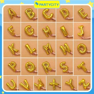 Bong bóng chữ cái ghép tên, trang trí sinh nhật, sự kiện, party Party City (Inbox chữ cái)