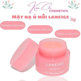 Mặt nạ ủ môi, mặt nạ môi tẩy tế bào chết Laneige Minisize 3g chính hãng